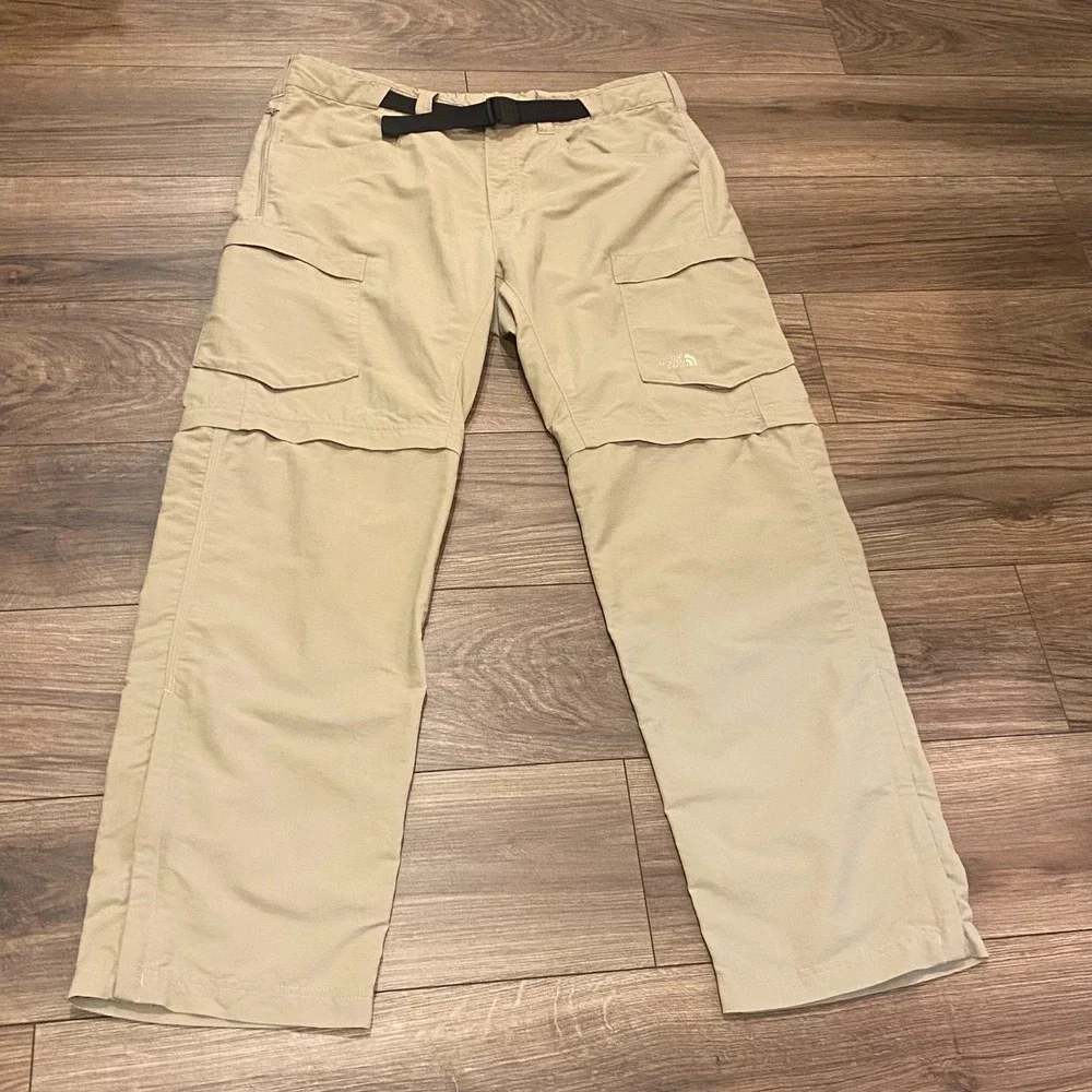 The North Face Men's Convertible Cargo Belted Paramount Peak Zip Off 36x32